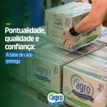Pontualidade, qualidade e confiança. A base de cada entrega.